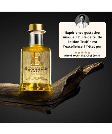 Premium White Truffle Oil Gift Box with 24k Gold Flakes - Extra Virgin Olive Oil Infused - Edition Truffle - Buy Online on GoSupps.com