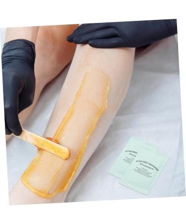 CLISPEED 20pi ces Lingettes Huile Post- pilation Dissolvant Cire Nettoyage Peau Apr s pilation Tampons Soin Visage Corps limination R sidus Cire - Buy Online on GoSupps.com