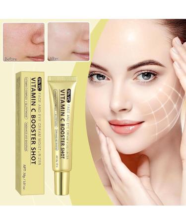  Yoelau Vitamin C and Retinol Booster Shot Serum - Brightening firming and hydrating anti-wrinkle serum for face and eyes with glutathione and niacinamide moisturizing facial serum - Buy Online on GoSupps.com
