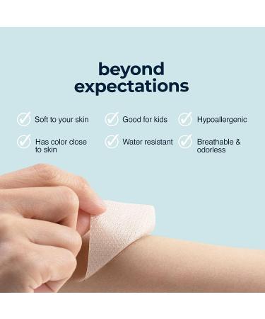 Trasta Medica Silicone Scar Sheets - 4 Pcs Surgical & Old Scars Tape - Natural Silicone Gel for Skin Friendly Treatment - Acne, C-Section & Burns - Buy Online on GoSupps.com