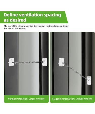 2pcs Window Safety Locks Window Restrictor Child Pet Window Locks for Upvc Windows Self Adhesive Adjustable Window Lock No Drilling for Child Pet Safety - Buy Online on GoSupps.com