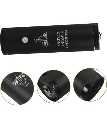 Outanaya 1 Box String Ink Eyebrow Positioning Tool Eyebrow Threading Thread Aluminum Alloy Black 9.00X2.40X2.40CM Black - Buy Online on GoSupps.com