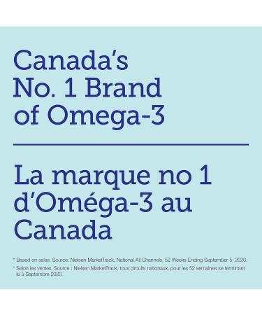 Webber Naturals Omega-3 700 mg Extra Strength 100 Clear Enteric No Fishy Aftertaste Softgels Supports Cardiovascular Health and Brain Function - Buy Online on GoSupps.com