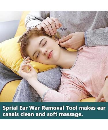 Spiral Ear Wax Remover Kit - Double-Ended Metal Ear Cleaner for Easy Earwax Removal - Buy Online on GoSupps.com