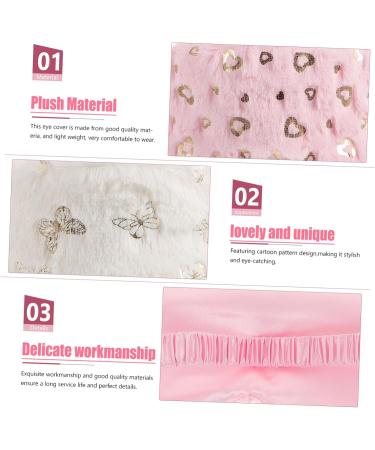 Buy Housoutil Washable Eye Mask 2pcs - Double Sided Sleep Mask for Travel - Lightweight Plush Eye Cover - Buy Online on GoSupps.com