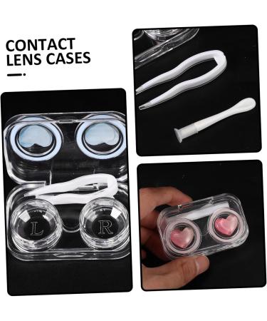 12-Pack Gatuida Contact Lens Storage Containers | Organizer with Make-Up Mirror | Durable Cosmetic Lens Cases - Buy Online on GoSupps.com