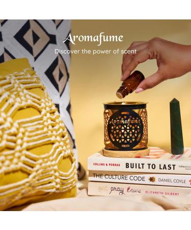 AROMAFUME Orange Essential Oil - 100% Natural Therapeutic Grade Essential Oils - Pure Uplifting Aromatherapy Oil for Home Diffusers and Natural Cleaner Use - Gifts for Her - 10ml - Buy Online on GoSupps.com