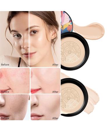 Ujicde Mushroom Head CC Cream - Flawless Waterproof Foundation & Moisturizing Concealer for Radiant Skin | International Shipping Available - Buy Online on GoSupps.com