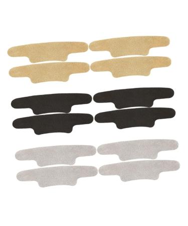 FOMIYES 6 Pairs Anti-wear Foot Stickers Chinese Party High Heels for Women Kitten Heels for Women Dressy Silicone Gel Heel Foot Sticker Heel Stickers Cowhide Suede Anti Drop Heel
