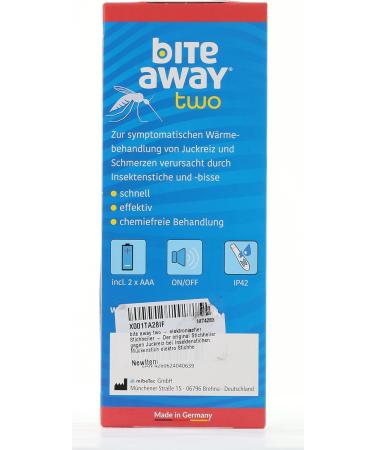 Bite Away Two - Original Healer for Insect Bites | 300 Uses | Soothes Itching & Pain | International Shipping Available - Buy Online on GoSupps.com