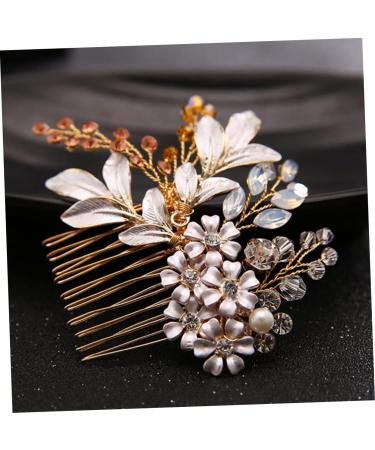 minkissy Decorative Hair Combs Wedding Hair Comb Wedding Headpiece for Bride Bridal Headpieces for Wedding Bridal Hair Comb Prom Headpiece Hair Accessory for Women Decorate Crystal Miss - Buy Online on GoSupps.com