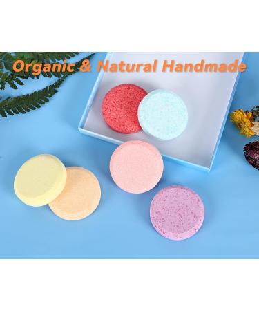 Organic Aromatherapy Shower Steamers Gift Set - 12 Essential Oil Bombs for Home Spa Relaxation - Perfect Stress Relief Gift for Women and Men - Buy Online on GoSupps.com