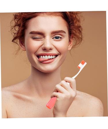 4-Pack Travel Toothbrushes for Kids & Adults - Lightweight Plastic Mouth Cleaning Brushes - Comfortable & Convenient for Household Use - Buy Online on GoSupps.com