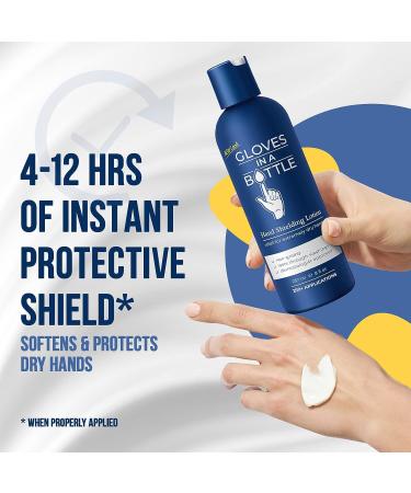 Gloves In A Bottle Shielding Lotion Set - 2 fl oz & 8 fl oz with Pump | Ideal for Dry, Itchy Skin | Greaseless, Fragrance-Free - Buy Online on GoSupps.com