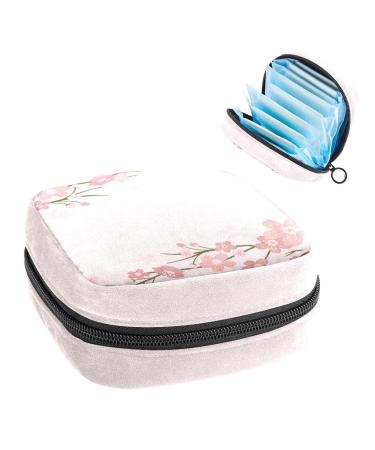 Women's bonds storage bag Stillpad keeper cherry blossom 2 portable period kit pocket feminine product bag for women girls color1