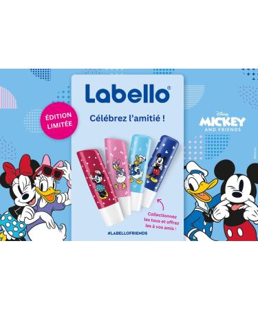 LABELLO Soft Ros Daisy Duck Limited Edition Disney (1 x 5.5 ml) Moisturizing Pearlescent Lip Stick for Kids Lip Balm - Buy Online on GoSupps.com