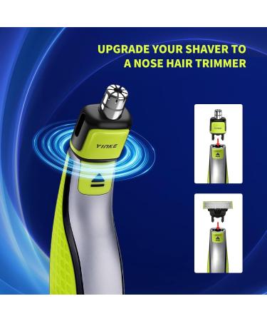 YINKE Replacement Heads for One Blade - 2PCS Dual Edge Blades for QP2520 QP2630 QP2724 QP2734 QP2834, Waterproof & Easy to Clean - Perfect Gift for Men - Buy Online on GoSupps.com