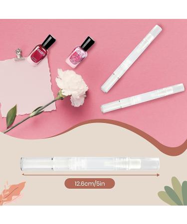 ICYANG Nail Oil Pen Cuticle Lip Gloss with Brush Applicators - 10 Pieces - Buy Online on GoSupps.com