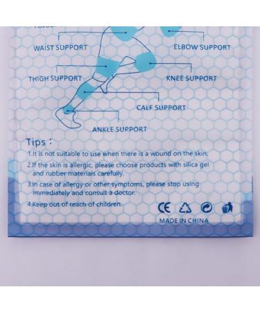 Yeloumiss Knee Bandage - Elastic Breathable Support for Arthritis & Injury Recovery | Unisex Light Knee Support (M Beige) - Buy Online on GoSupps.com