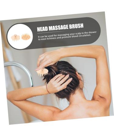 Beavorty 6pi ces Brosse Cheveux Compacte Avec Masseur Pour Chevelu Brosse Shampooing Et Massage limine Les Pellicules Id ale Pour Femmes Voyages 5X5X3CMx3pcs Jaunex3pcs - Buy Online on GoSupps.com
