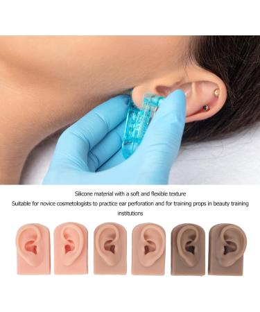Waterproof Human Ear Model Set - 3 Pairs for Beauty Salon | Simulation Ear Model - Buy Online on GoSupps.com