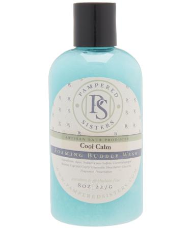 Pampered Sisters | Creamy Luxury Foaming Bubble Wash with Shea Butter (Lavender Spearmint | Cool Calm)