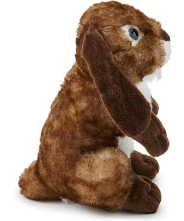 Zappi Co Brown Bunny Rabbit Plush Toy (20cm) - Eco-Friendly Safari Animals Series, 100% Recycled Material - Buy Online on GoSupps.com