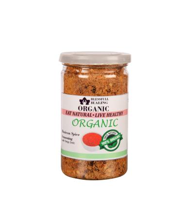 Blessfull Healing Organic Mexican Spice Seasoning (Latin Tangy Zest) 100 Gram (Packing May Vary) 100 Gram 3.35 oz