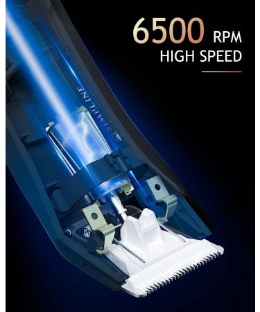Men's Body Hair Trimmer with LED Light | Waterproof Electric Groin Hair Trimmer for Men | Includes 3 Guard Combs and Charging Dock - Buy Online on GoSupps.com