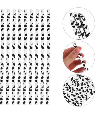 LABRIMP 60pcs Cow Party Decorations Christmas Straws Cow Print Straws Farm Party Straws Printing Paper Funny - Buy Online on GoSupps.com