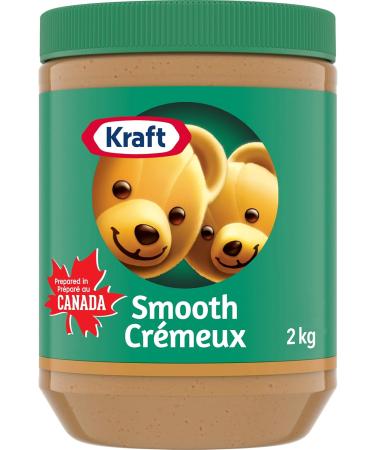 Kraft Smooth Peanut Butter 2kg & Kraft Hazelnut Spread with Cocoa 725g - Buy Online on GoSupps.com