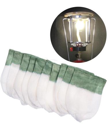 Buy Aizuoni 10pcs Gas Lampshade - Outdoor Camping Propane Lamp Accessory | Glowstocking U-Shaped Gauze - Buy Online on GoSupps.com