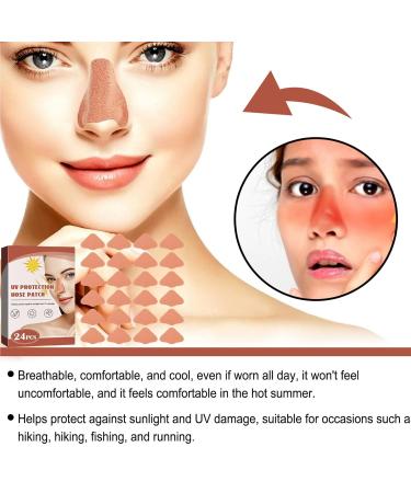 Sun Nose Plasters - UV Protection Nose Patches for Outdoor Use | 24PCs for Men & Women - Buy Online on GoSupps.com