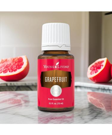 Grapefruit 15ml by Young Living - Citrus Aromatherapy Fresh Scent Essential Oil - Cleansing Properties & Aromatic Diffuser - 100% Pure Natural Air Freshener - Buy Online on GoSupps.com