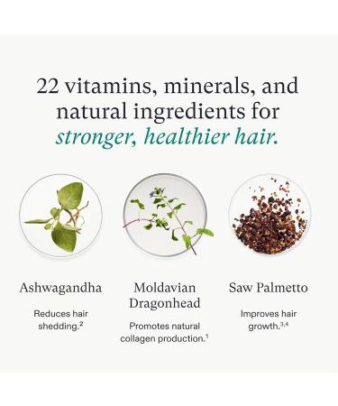 Nutrafol Women's Vegan Hair Growth Supplements - Plant-Based Clinically Tested for Thicker & Stronger Hair 3-Month Supply Dermatologist Recommended - Buy Online on GoSupps.com