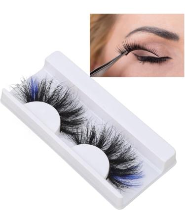 1 Pair Colored Lashes 5D False Lashes Eyelashes Wispies Fluffy Eyelashes Dramatic Strip Lashes for Cosplay Costumes Fake Eyelashes 25mm (71A-3C) - Buy Online on GoSupps.com