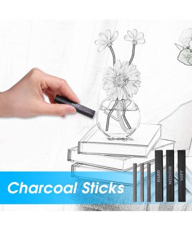 AONLSKH 35pcs Sketching and Drawing Pencils Set - Professional Art Supplies Kit for Kids & Adults - Buy Online on GoSupps.com