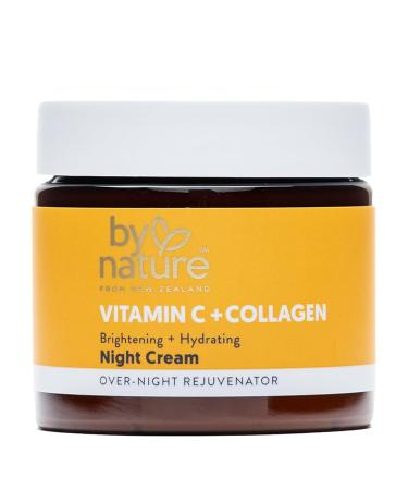 Vitamin C & Collagen Night Cream | Brightening & Hydrating - International Shipping Available - Buy Online on GoSupps.com