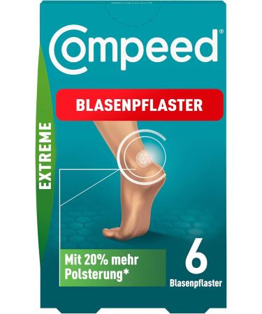 Buy Compeed Bladder Plaster - Extreme Hydrocolloid Patches for Blisters on Heels | 2-Pack (12 Pieces) - Fast International Shipping - Buy Online on GoSupps.com