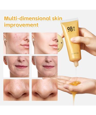 SOETDERT 3 Pieces Gold Peeloff Mask 984 Gold Foil Peeloff Mask Blackhead Remover Gold Foil Tearoff Mask Pore Cleanser Blackhead Cleansing Moisturizing Facial Mask - Buy Online on GoSupps.com