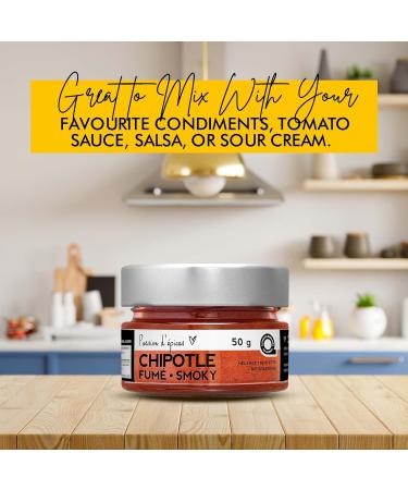 Passion d pices by A Spice Affair s Smoky Chipotle Seasoning 50g (1.8 Oz) - Chipotle Powder 50 g (Pack of 1) - Buy Online on GoSupps.com