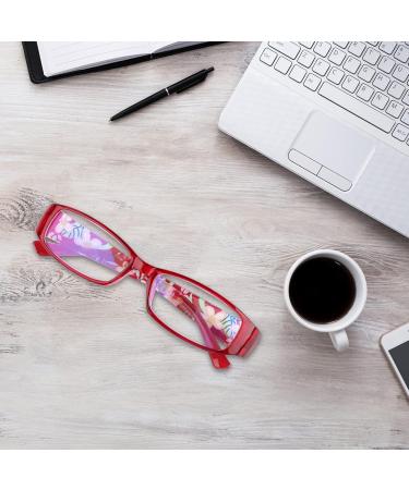 Lightweight Blue Light Blocking Reading Glasses for Women - 4 Pack 2.5x - Stylish Compact Eyeglasses for Computer Use - Buy Online on GoSupps.com