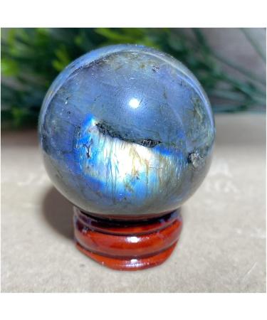 Yellow Purple Light Labradorite Balls Stone Natural Crystals Blue Wicca Minerals Ornaments Home Decoration 1pc (Color : 140-150g) - Buy Online on GoSupps.com
