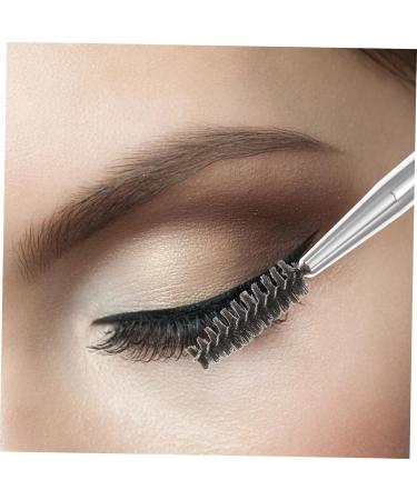 Angoily 6pcs Double Ended Eyebrow Brush Sponge Eyeshadow Eye Shadow Brush Makeup Brush Miss Make up Tool 7.6x1.4cm As Shown - Buy Online on GoSupps.com