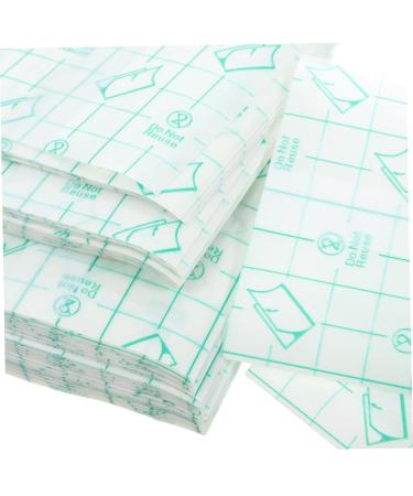 Buy NOLITOY 100pcs Adhesive Makeup Hand Palette - Disposable Clear Hand Held Blender & Mixer for Professionals | Waterproof & Breathable - Buy Online on GoSupps.com