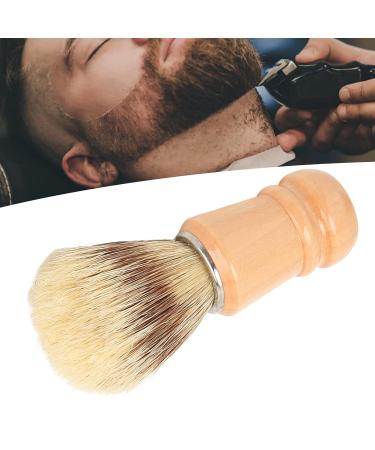 Premium Beard Brush with Wooden Handle - Soft Bristles for Salon & Travel - Perfect for Grooming Residues - Buy Online on GoSupps.com