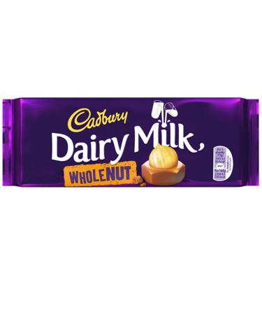 Cadbury Cadbury Cow Milk 120 g Whole Nuts (Box of 13)