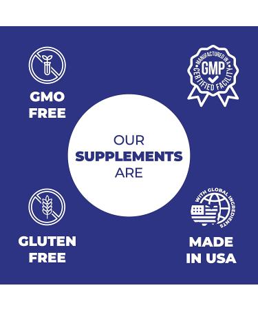 Mind Clarity & Relaxation with Ashwagandha, Vitamin B Complex, Calcium, Magnesium, Chamomile, Valerian, 5-HTP, GABA - Stress Relief & Mood Support - 60 Capsules - Buy Online on GoSupps.com