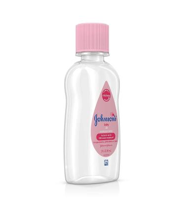 Johnson's Baby Oil 3 fl. oz - Hypoallergenic & Original Mineral Oil for Moisture Protection - Buy Online on GoSupps.com