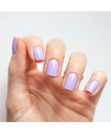 AVOA Beauty Nail Foil - I Lilac You | Opaque Pastel Purple Self-Adhesive Nail Wraps | Long-Lasting Design | 16 Pack - Buy Online on GoSupps.com